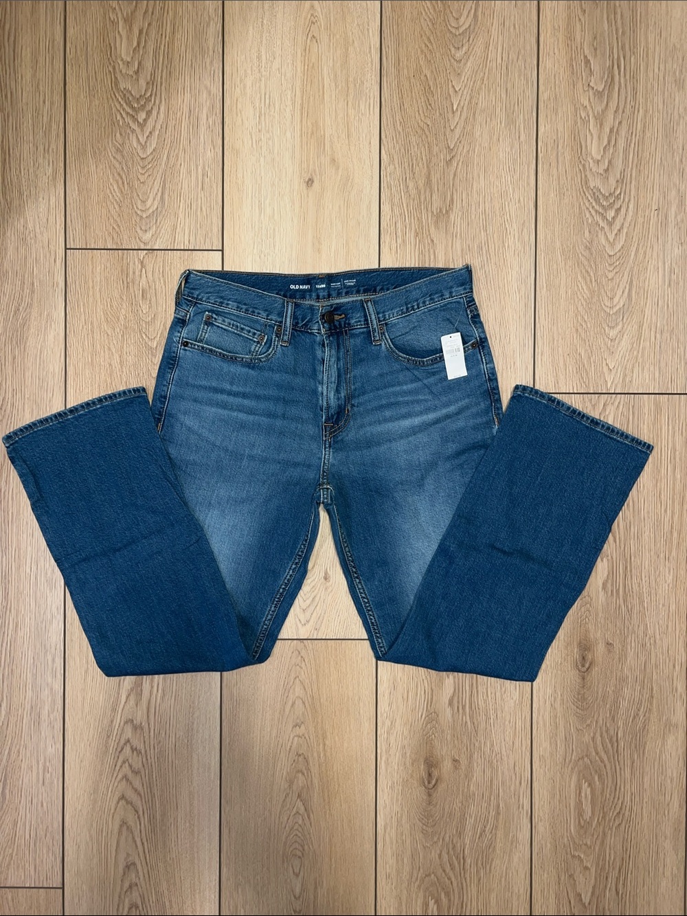 Old Navy Men's Blue Bootcut Jeans